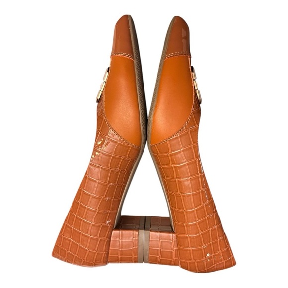 Benassal Bunion Orthopedic Brown Dress Block Heel Pumps Sophia Sensitive Feet - Picture 7 of 11